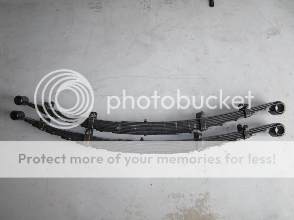 NEW Alcan 4" Lift Springs for 1st Gen Xterra SPRING OVER CONVERSION